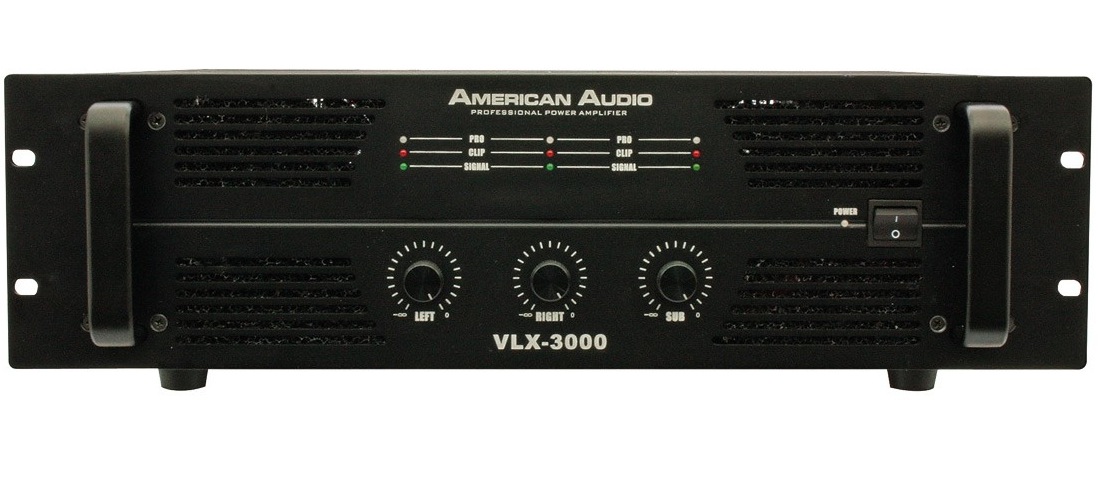 AmericanAudioVLX3000PowerAmplifier